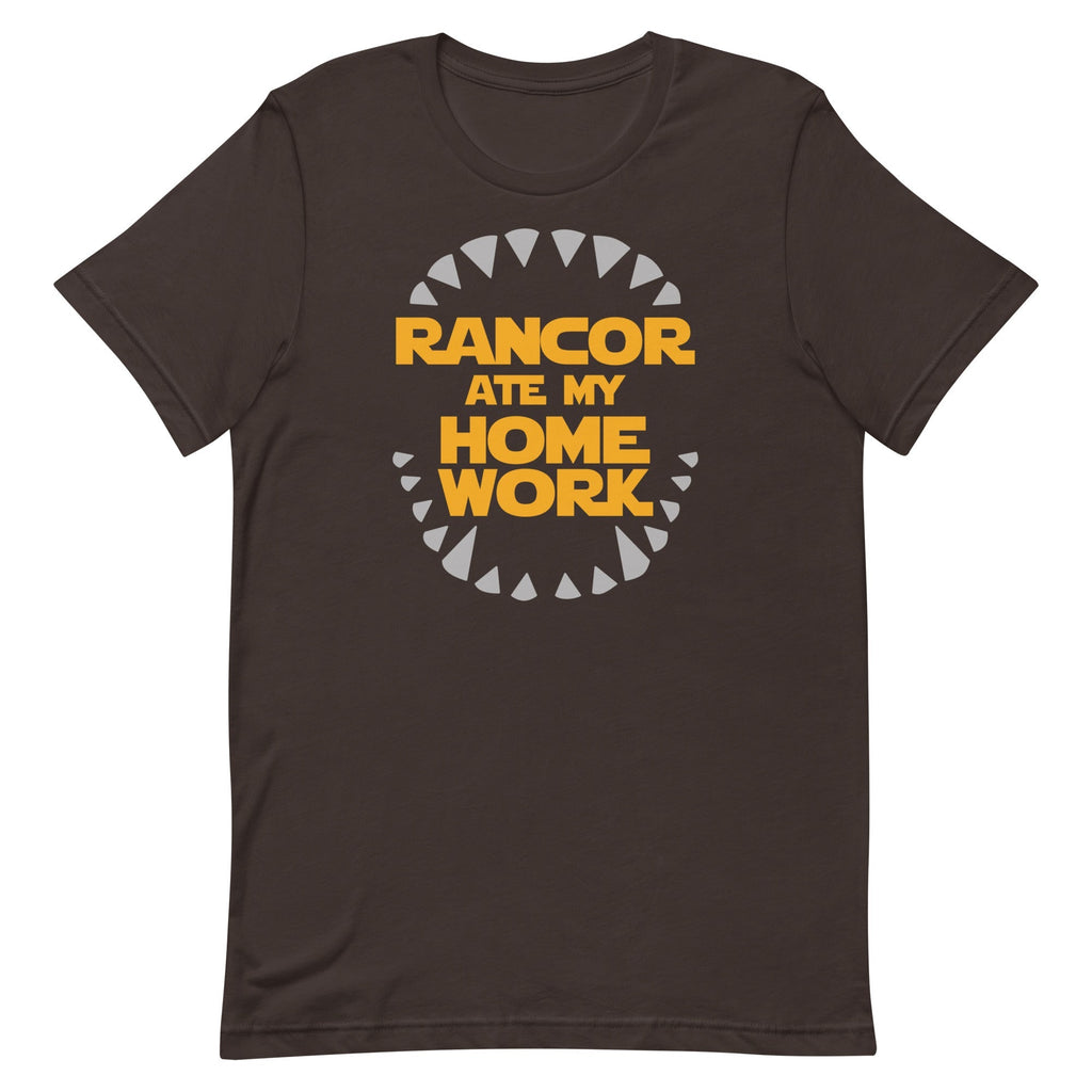 Rancor Ate My Homework Men's Signature - Adult & Kids T-Shirts, Sweatshirts & Hoodies apparel design preview 1