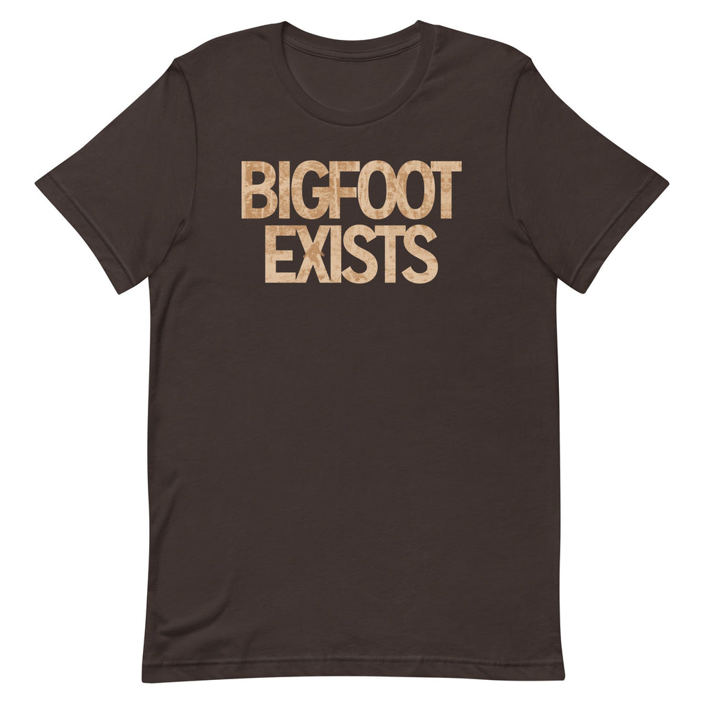 Bigfoot Exists Men's Signature - Adult & Kids T-Shirts, Sweatshirts & Hoodies apparel design preview 1