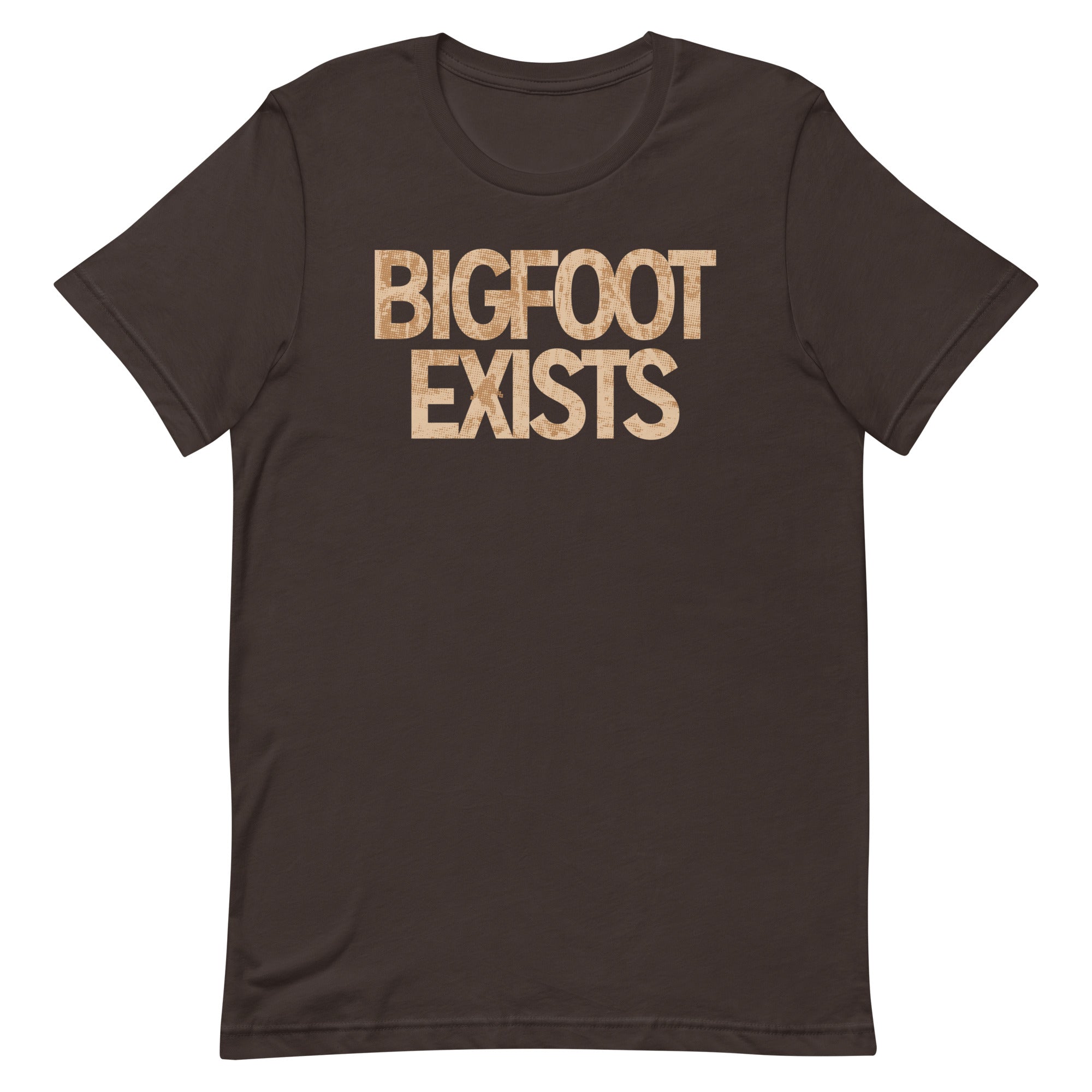 Bigfoot Exists Men's Signature - Adult & Kids T-Shirts, Sweatshirts & Hoodies apparel design preview 1