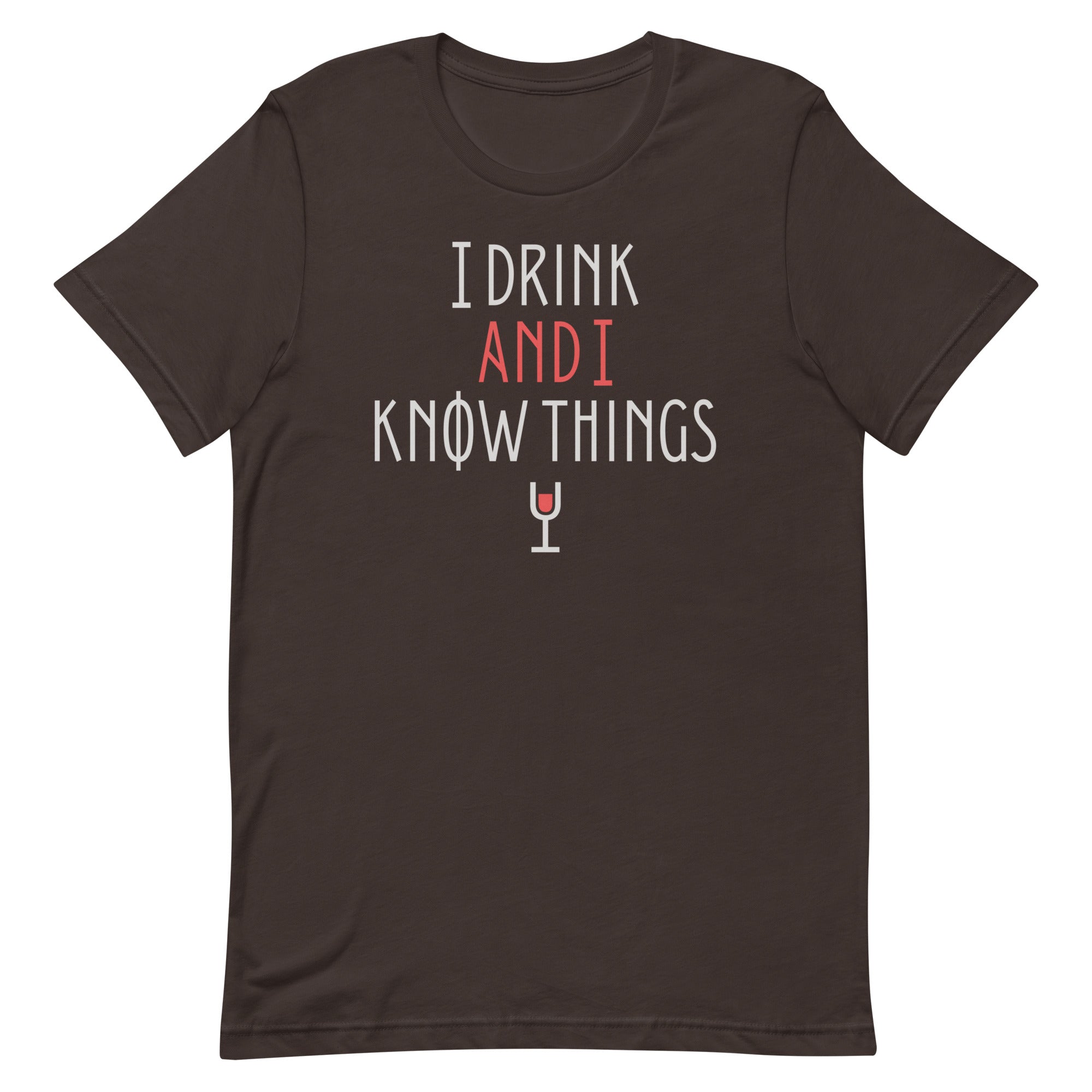 I Drink And Know Things Men's Signature - Adult & Kids T-Shirts, Sweatshirts & Hoodies apparel design preview 1