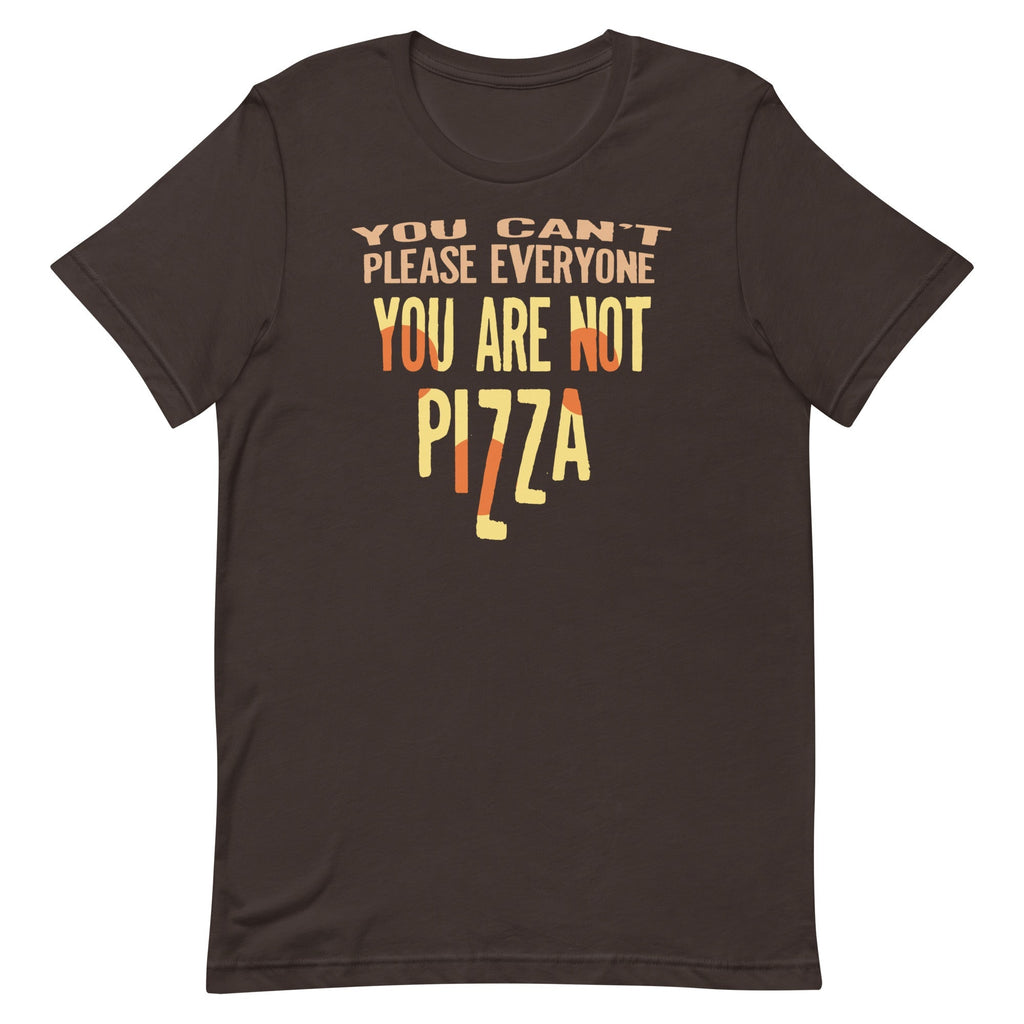 You Are Not Pizza Men's Signature - Adult & Kids T-Shirts, Sweatshirts & Hoodies apparel design preview 1