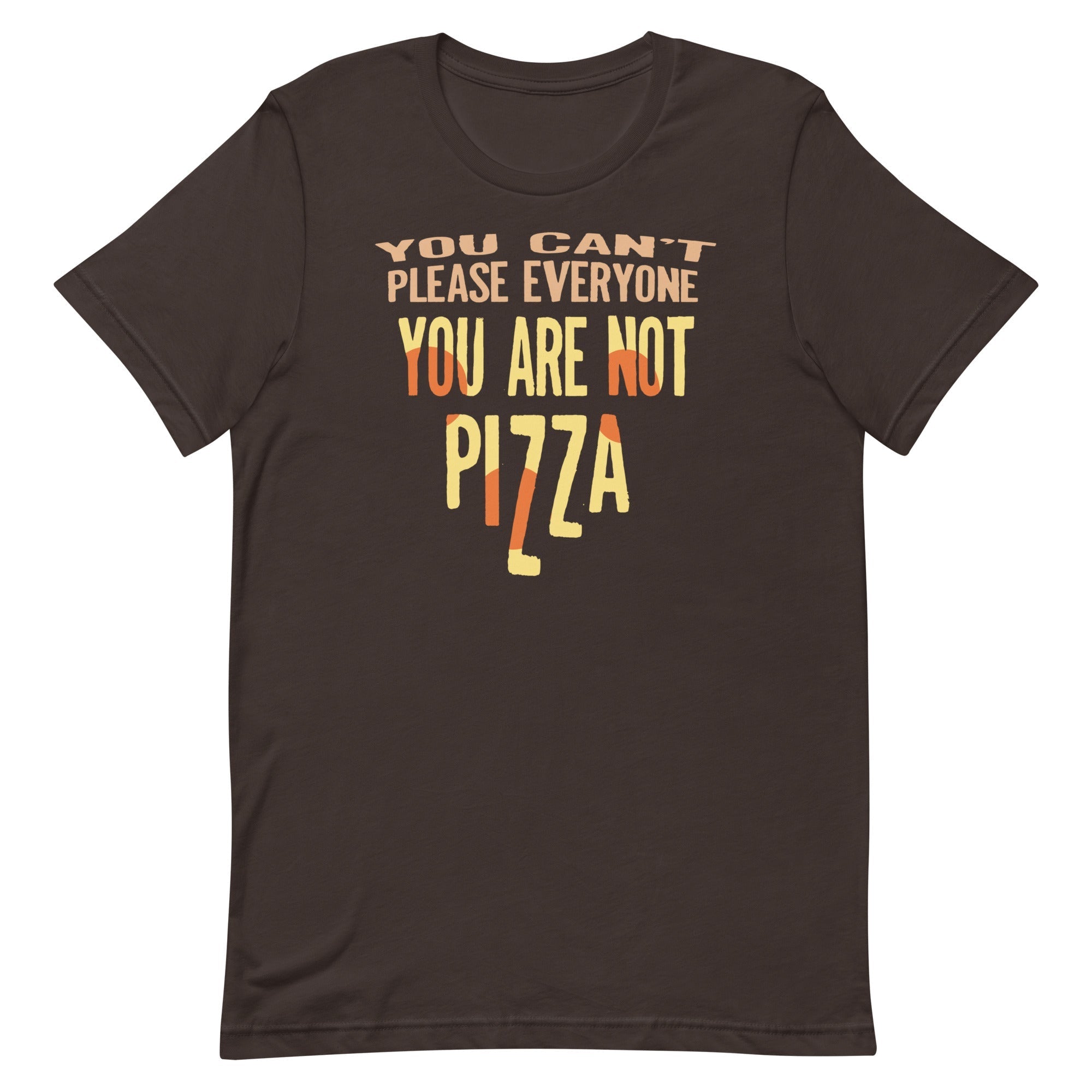You Are Not Pizza Men's Signature - Adult & Kids T-Shirts, Sweatshirts & Hoodies apparel design preview 1