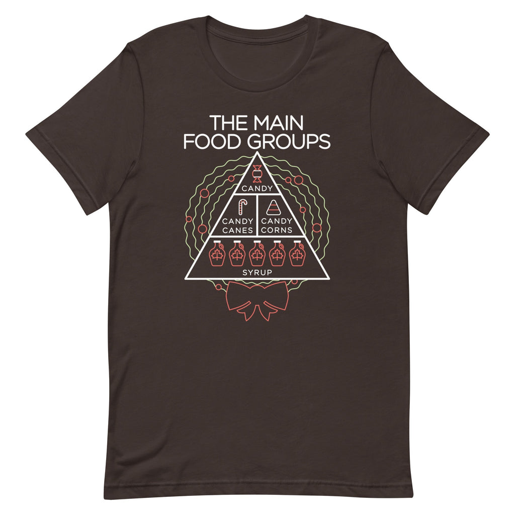 The Main Food Groups Men's Signature - Adult & Kids T-Shirts, Sweatshirts & Hoodies apparel design preview 1