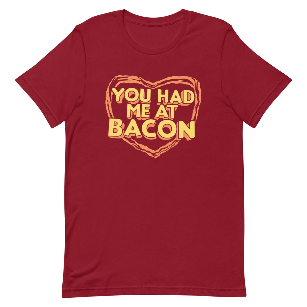 You Had Me At Bacon Men's Signature - Adult & Kids T-Shirts, Sweatshirts & Hoodies apparel design preview 1