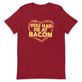 You Had Me At Bacon Men's Signature - Adult & Kids T-Shirts, Sweatshirts & Hoodies apparel design preview 1