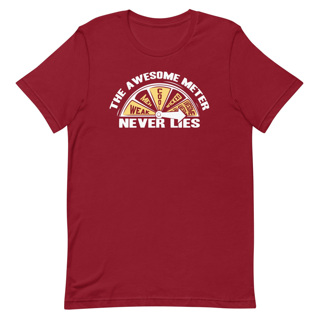 The Awesome Meter Men's Signature - Adult & Kids T-Shirts, Sweatshirts & Hoodies apparel design preview 1