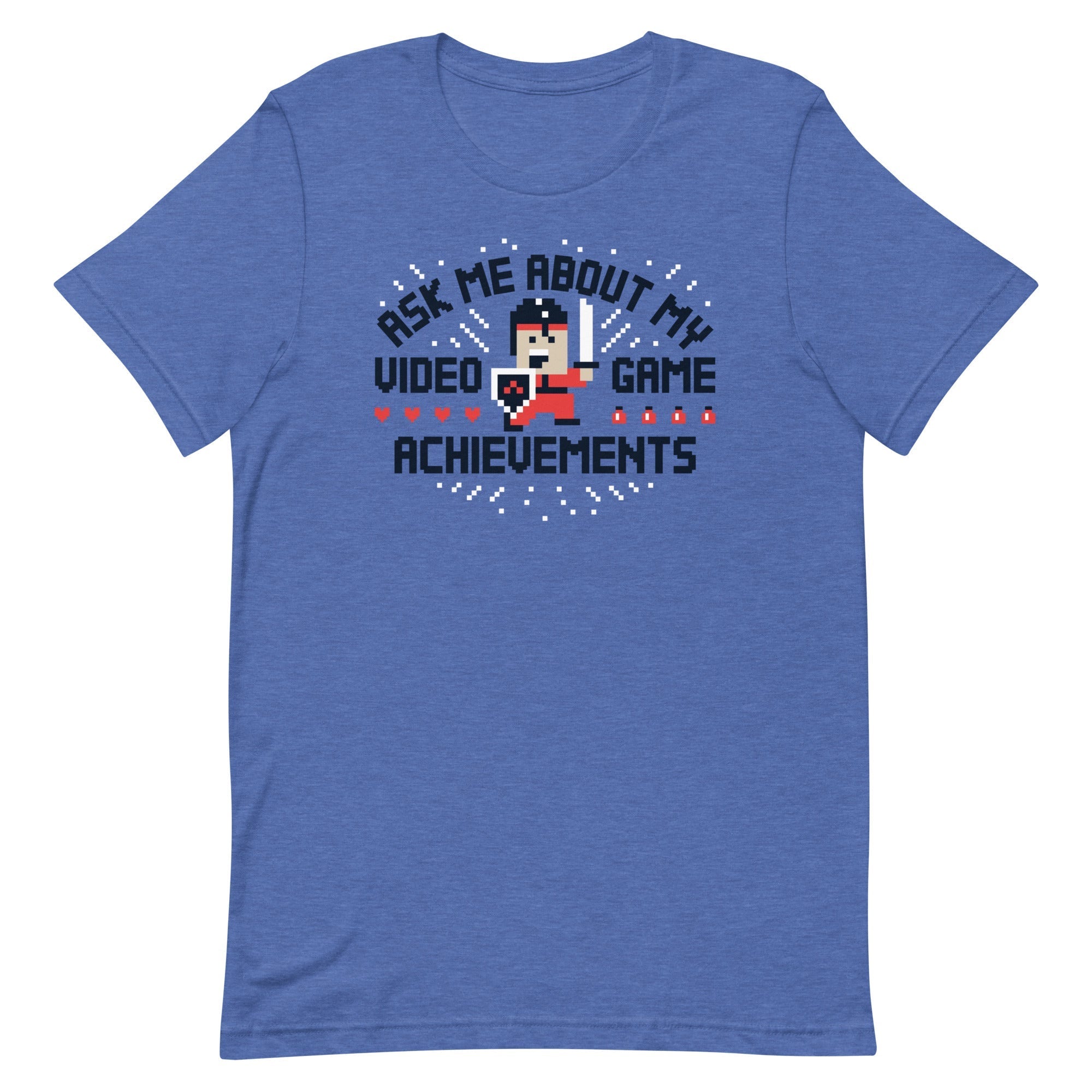 Ask Me About My Video Game Achievements Men's - Adult & Kids T-Shirts, Sweatshirts & Hoodies apparel design preview 1