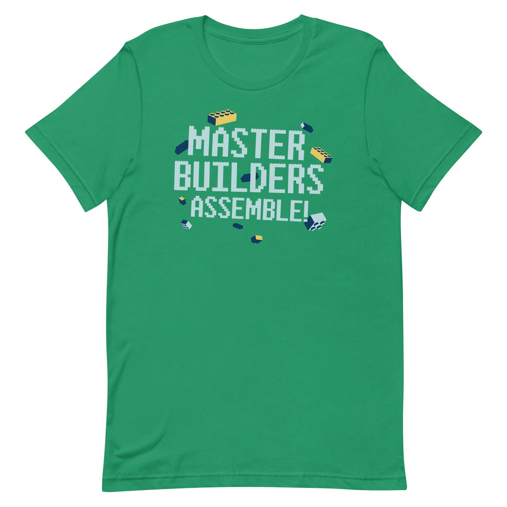 Master Builders Assemble! Men's Signature - Adult & Kids T-Shirts, Sweatshirts & Hoodies apparel design preview 1