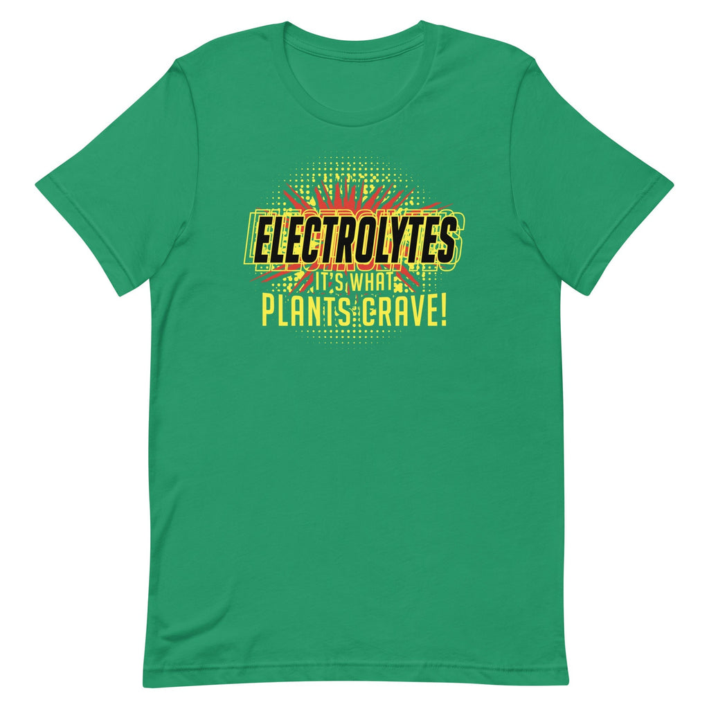 Electrolytes, It's What Plants Crave! Men's Signature - Adult & Kids T-Shirts, Sweatshirts & Hoodies apparel design preview 1