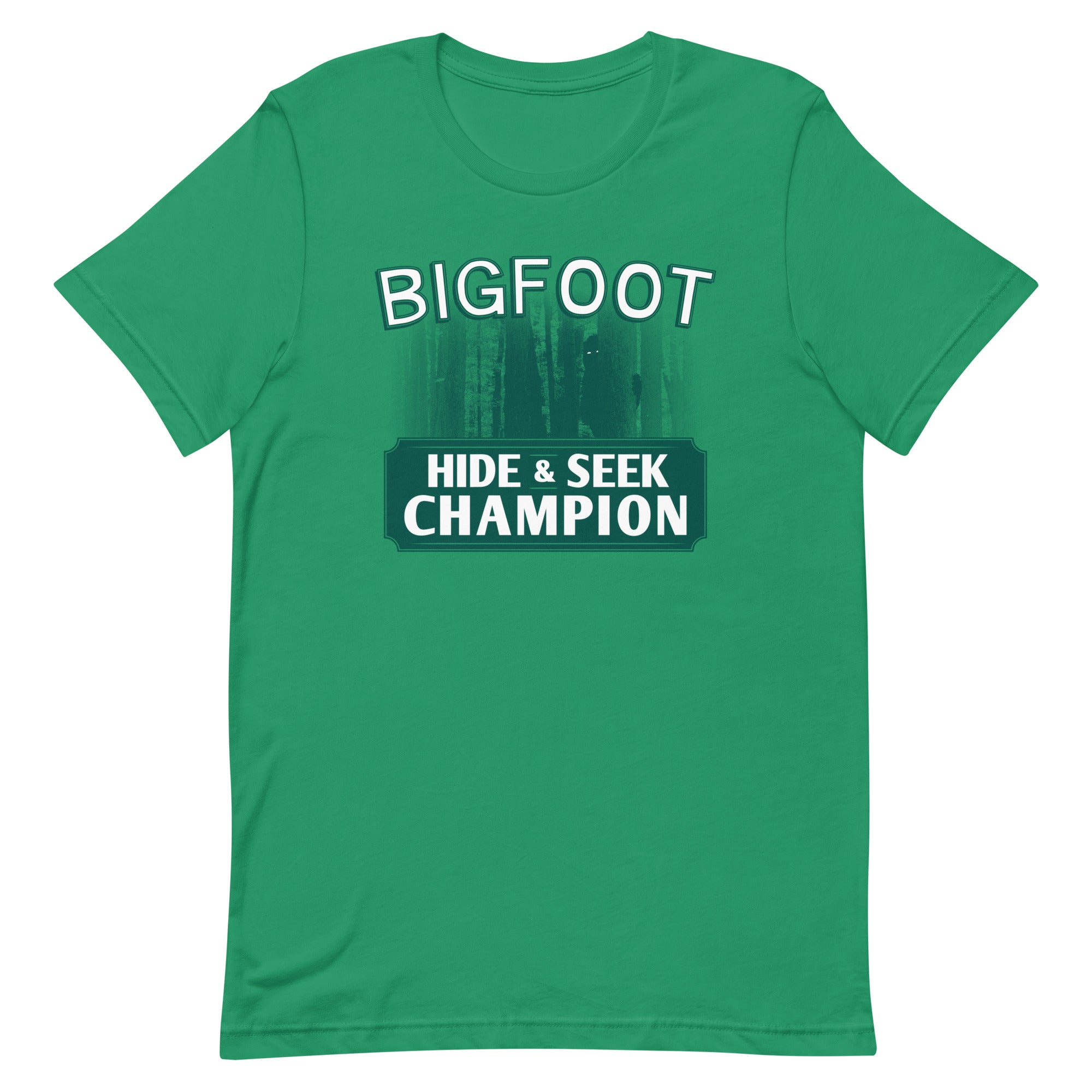 Bigfoot Hide And Seek Champion Men's Signature - Adult & Kids T-Shirts, Sweatshirts & Hoodies apparel design preview 1