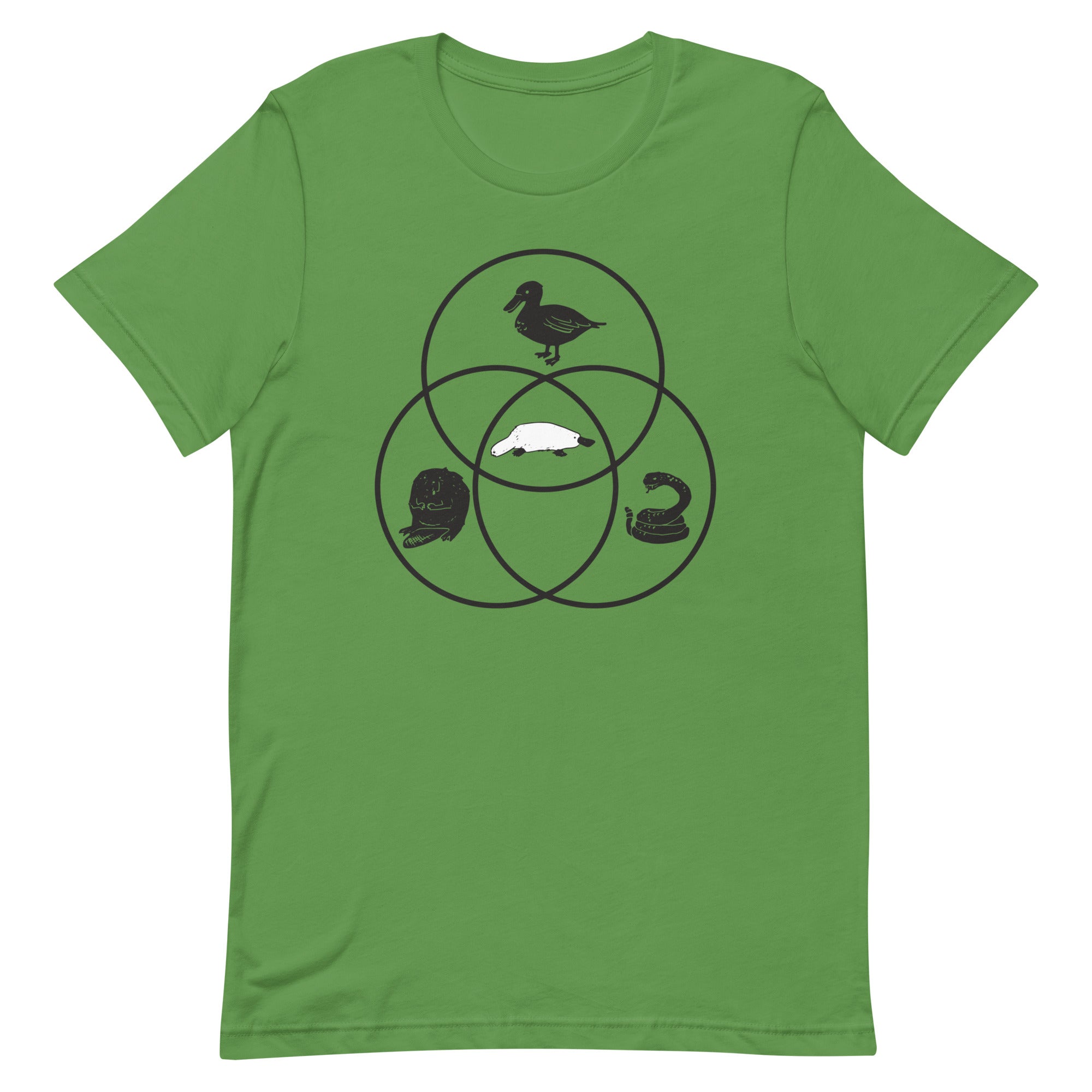 Platypus Venn Diagram Men's Signature - Adult & Kids T-Shirts, Sweatshirts & Hoodies apparel design preview 1