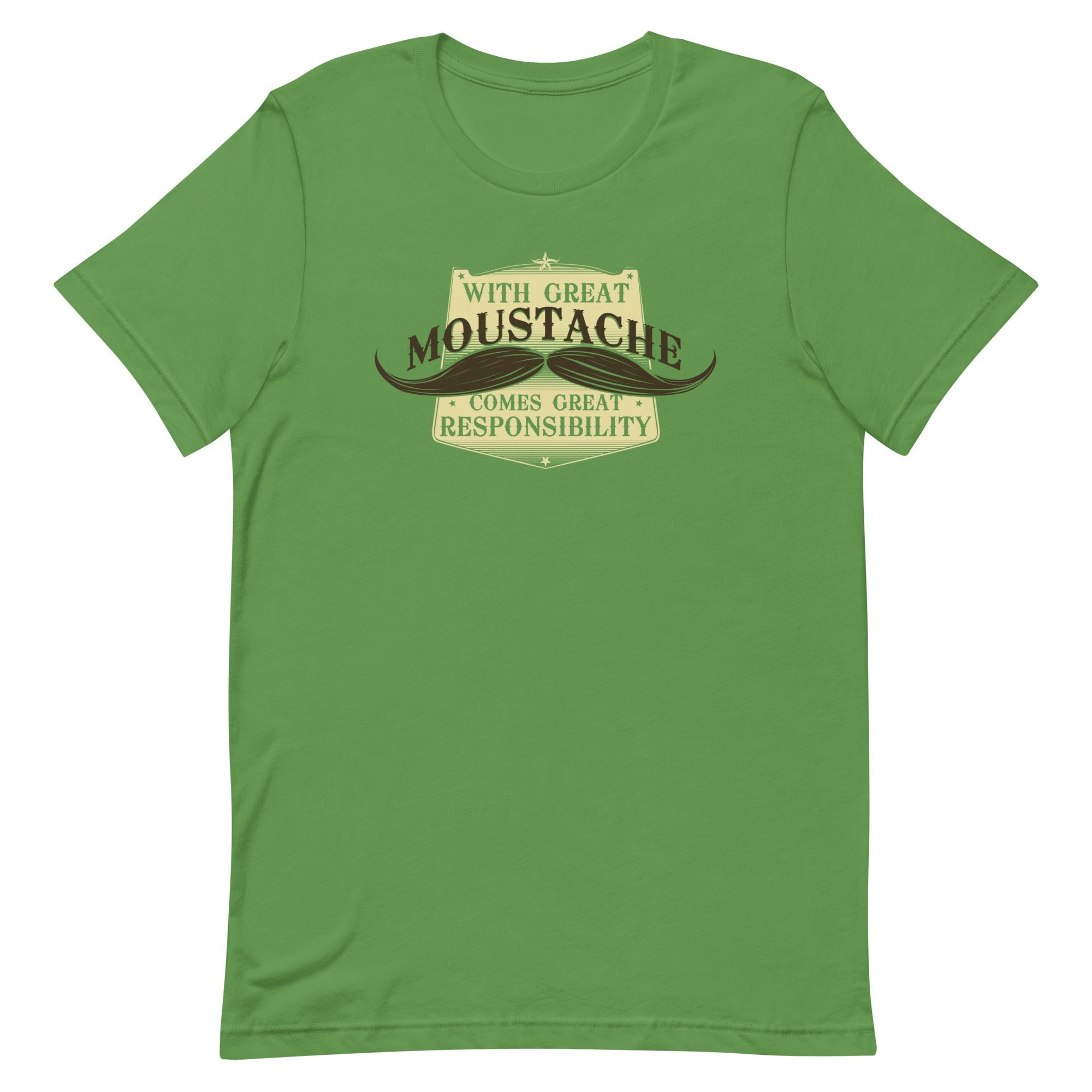 With Great Moustache Men's Signature - Adult & Kids T-Shirts, Sweatshirts & Hoodies apparel design preview 1