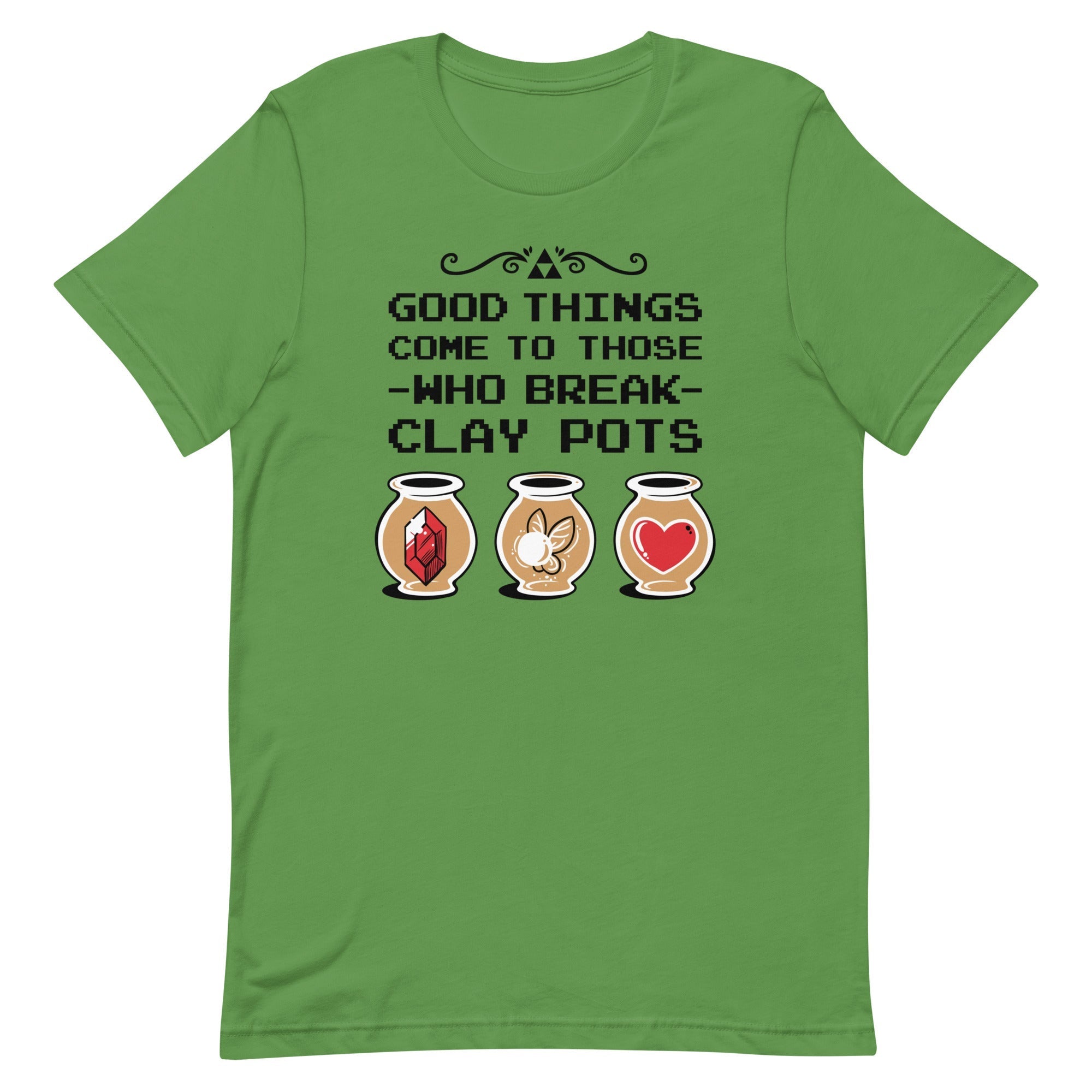 Good Things Come To Those Who Break Clay Pots Men's - Adult & Kids T-Shirts, Sweatshirts & Hoodies apparel design preview 1