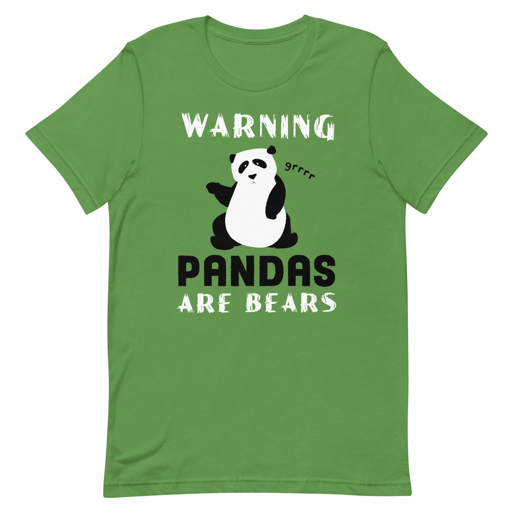 Warning, Pandas Are Bears Men's Signature - Adult & Kids T-Shirts, Sweatshirts & Hoodies apparel design preview 1