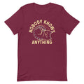 Nobody Knows Anything Men's Signature - Adult & Kids T-Shirts, Sweatshirts & Hoodies apparel design preview 1