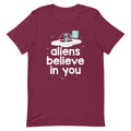 Aliens Believe In You Men's Signature - Adult & Kids T-Shirts, Sweatshirts & Hoodies apparel design preview 1