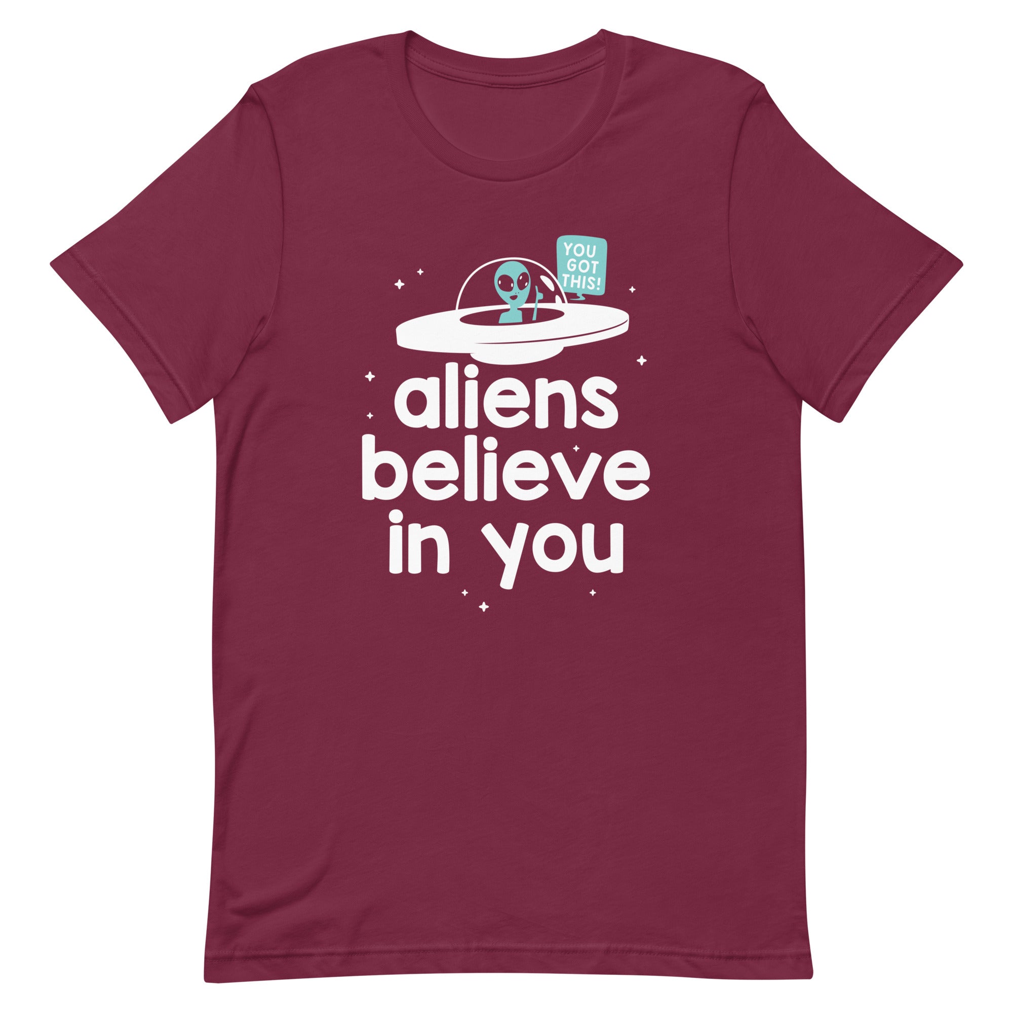 Aliens Believe In You Men's Signature - Adult & Kids T-Shirts, Sweatshirts & Hoodies apparel design preview 1