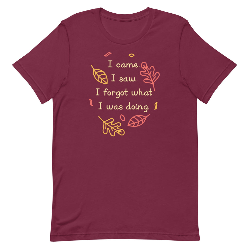 I Came. Saw. Forgot What Was Doing. Men's Signature - Adult & Kids T-Shirts, Sweatshirts & Hoodies apparel design preview 1