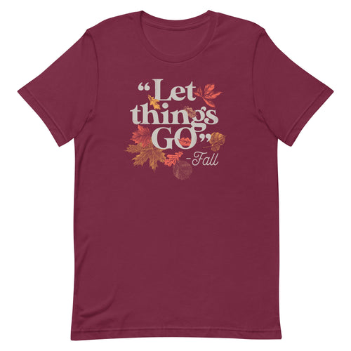 "Let Things Go" -Fall Men's Signature - Adult & Kids T-Shirts, Sweatshirts & Hoodies apparel design preview 1