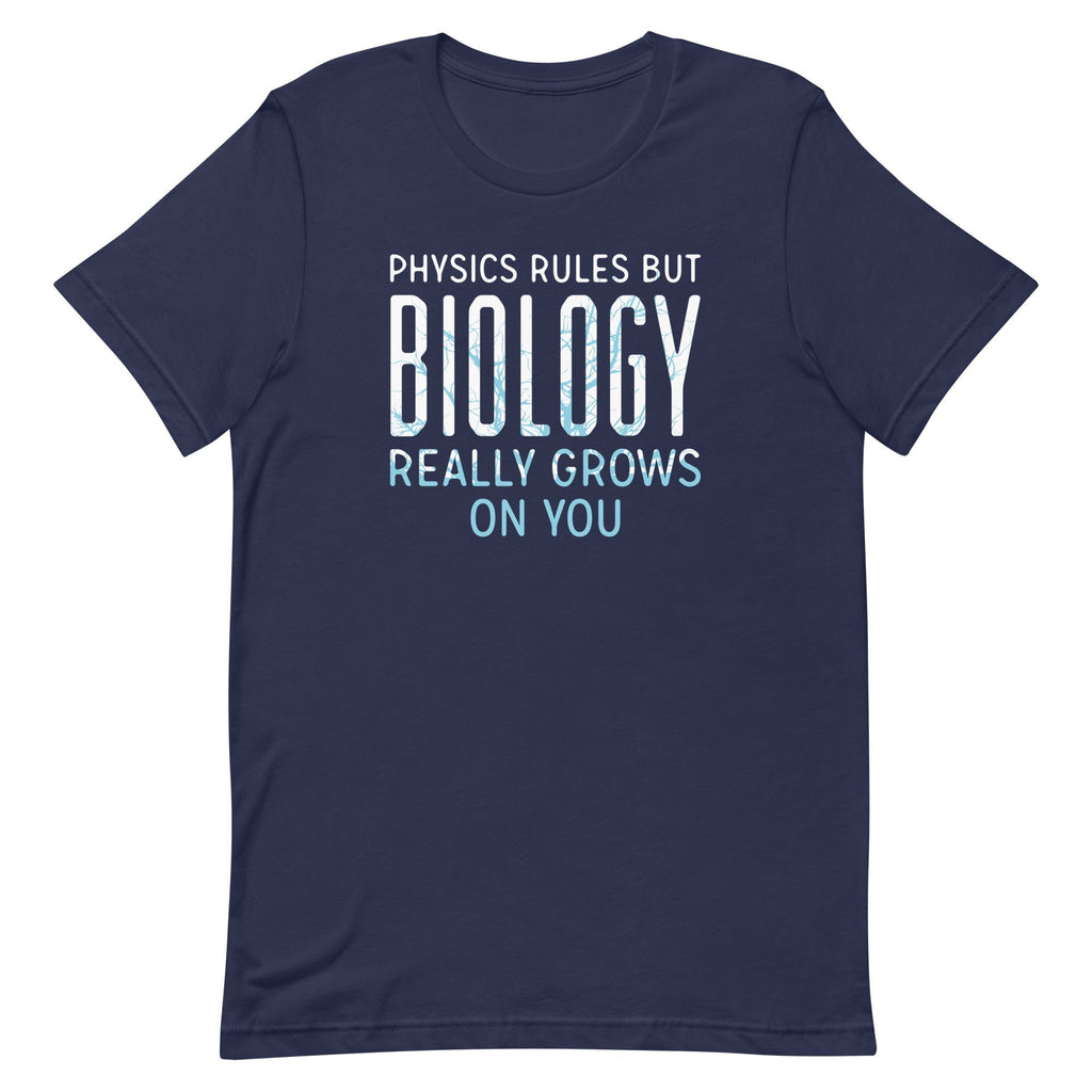 Biology Really Grows On You Men's Signature - Adult & Kids T-Shirts, Sweatshirts & Hoodies apparel design preview 1