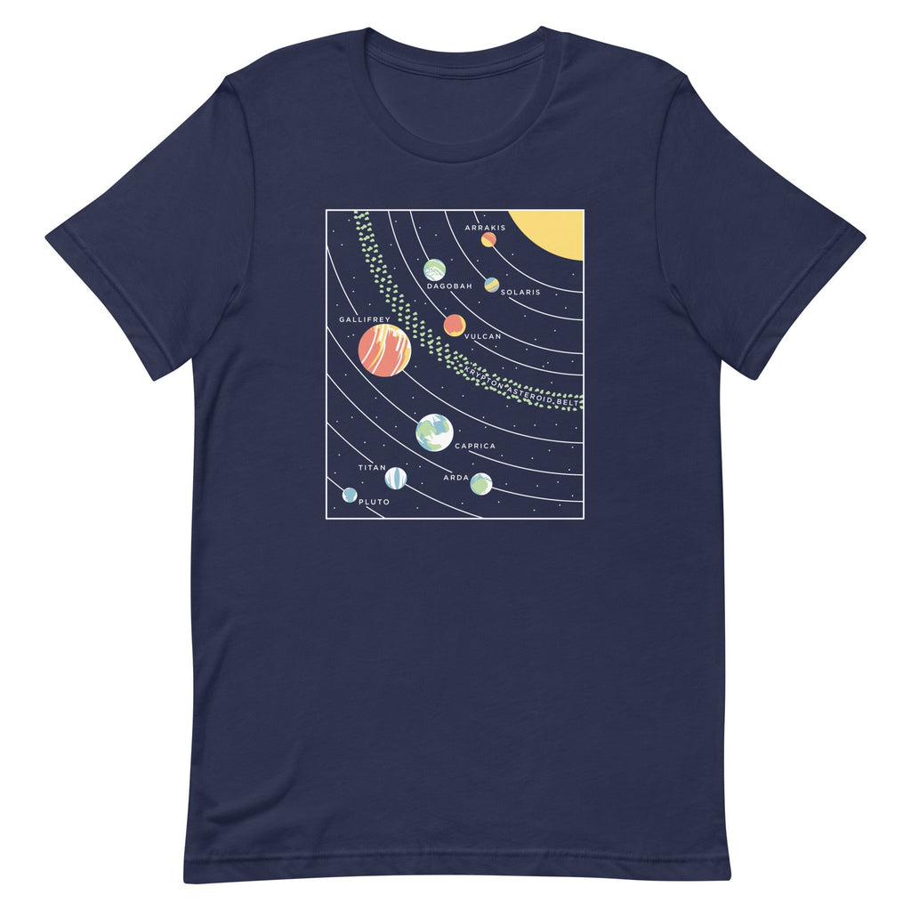 9 Planets Men's Signature - Adult & Kids T-Shirts, Sweatshirts & Hoodies apparel design preview 1