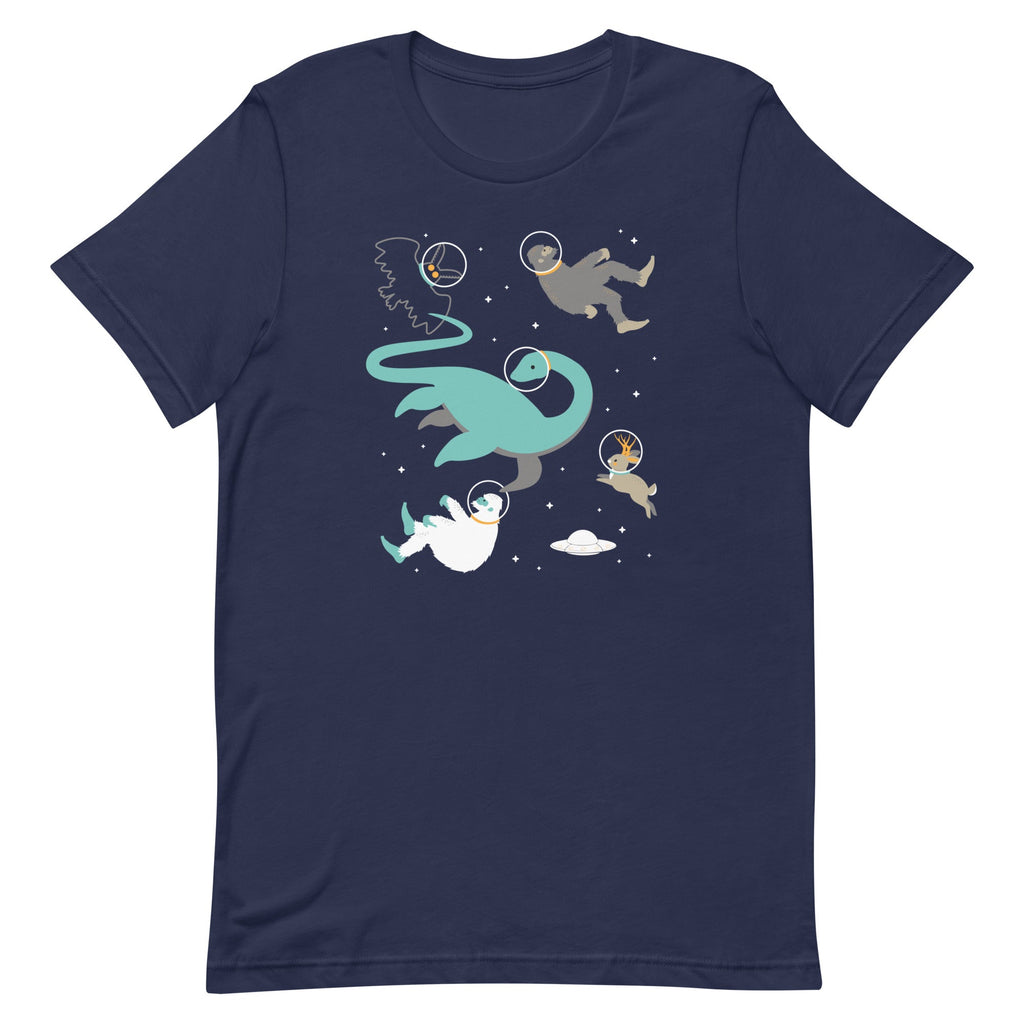 Cryptids In Space Men's Signature - Adult & Kids T-Shirts, Sweatshirts & Hoodies apparel design preview 1