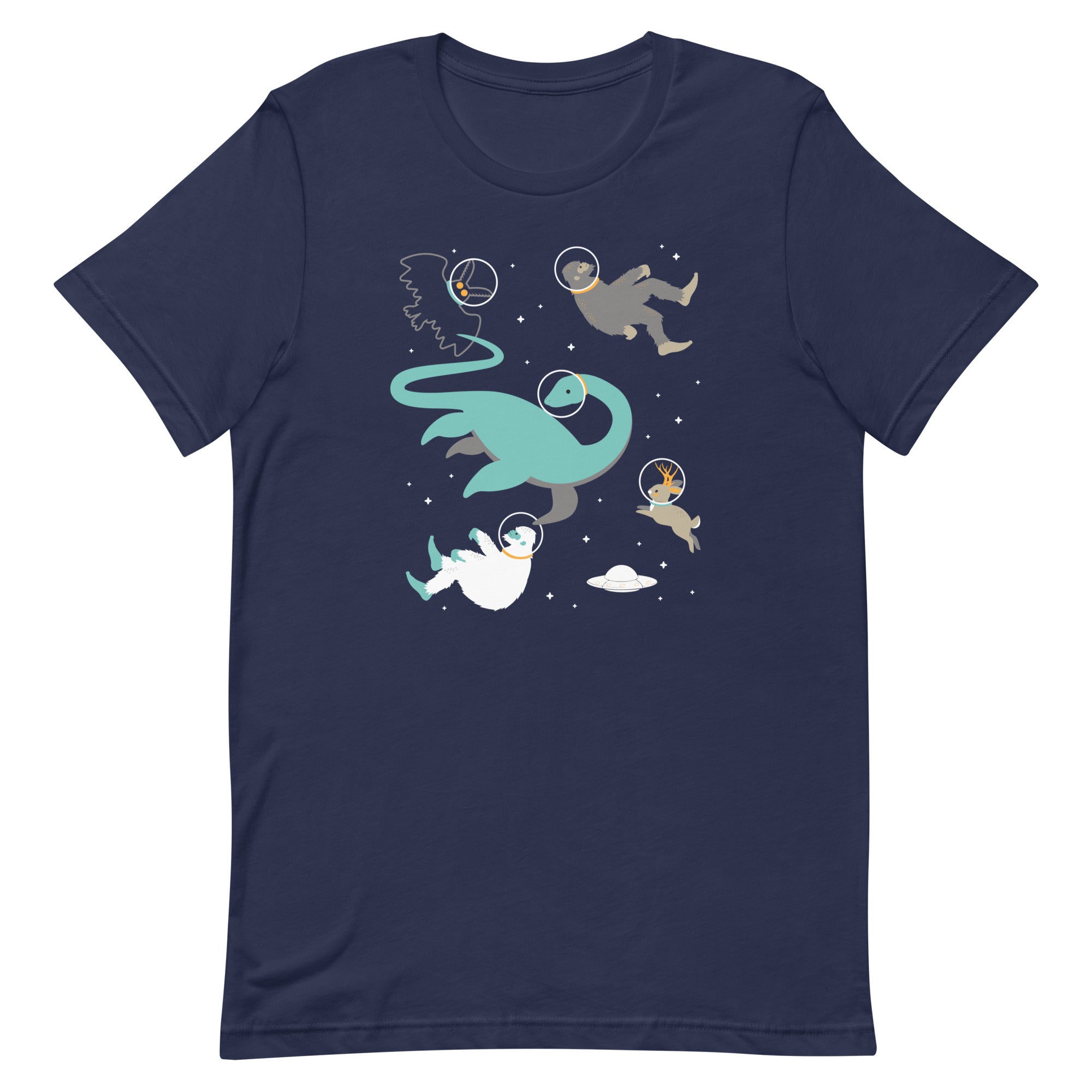 Cryptids In Space Men's Signature - Adult & Kids T-Shirts, Sweatshirts & Hoodies apparel design preview 1
