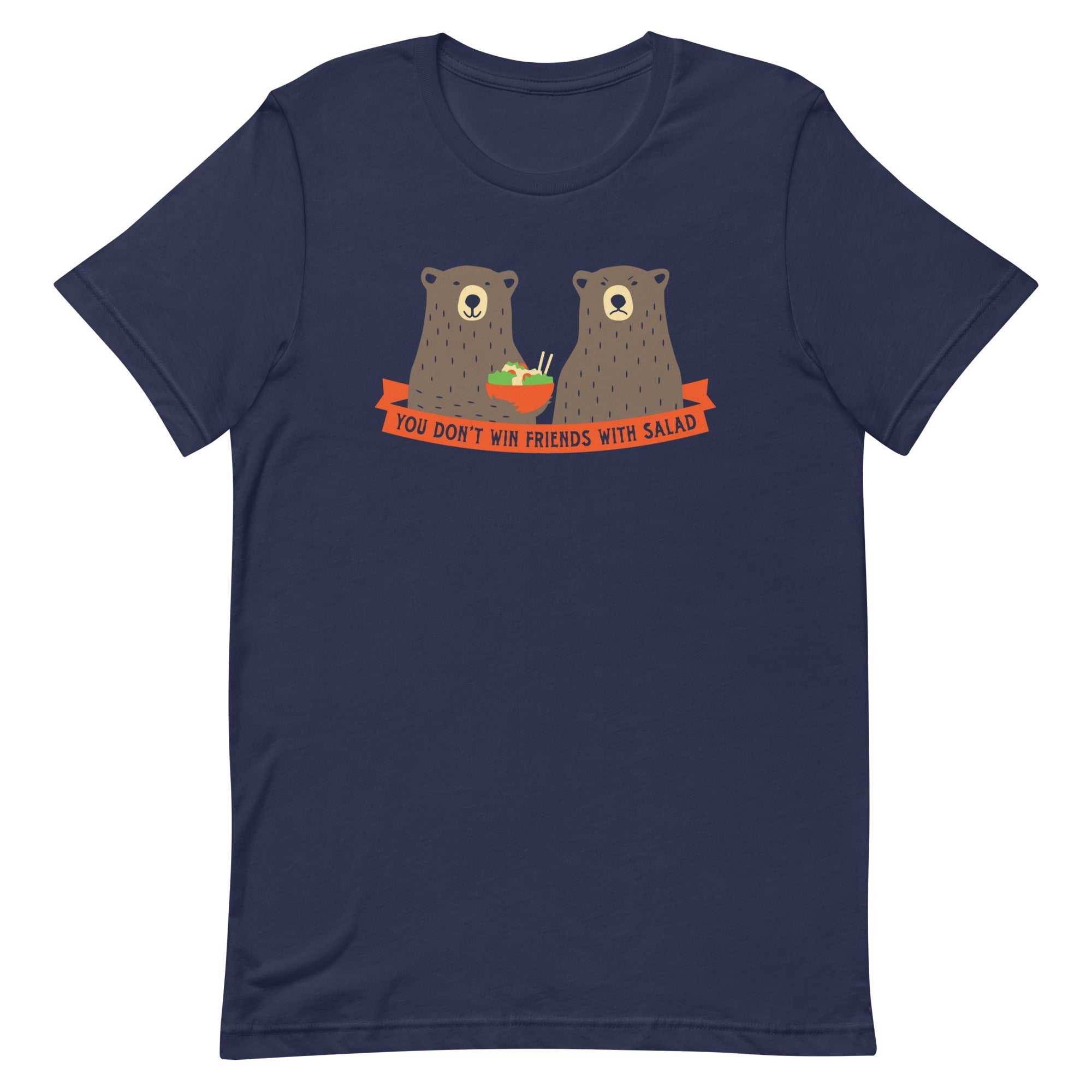You Don't Win Friends With Salad Men's Signature - Adult & Kids T-Shirts, Sweatshirts & Hoodies apparel design preview 1