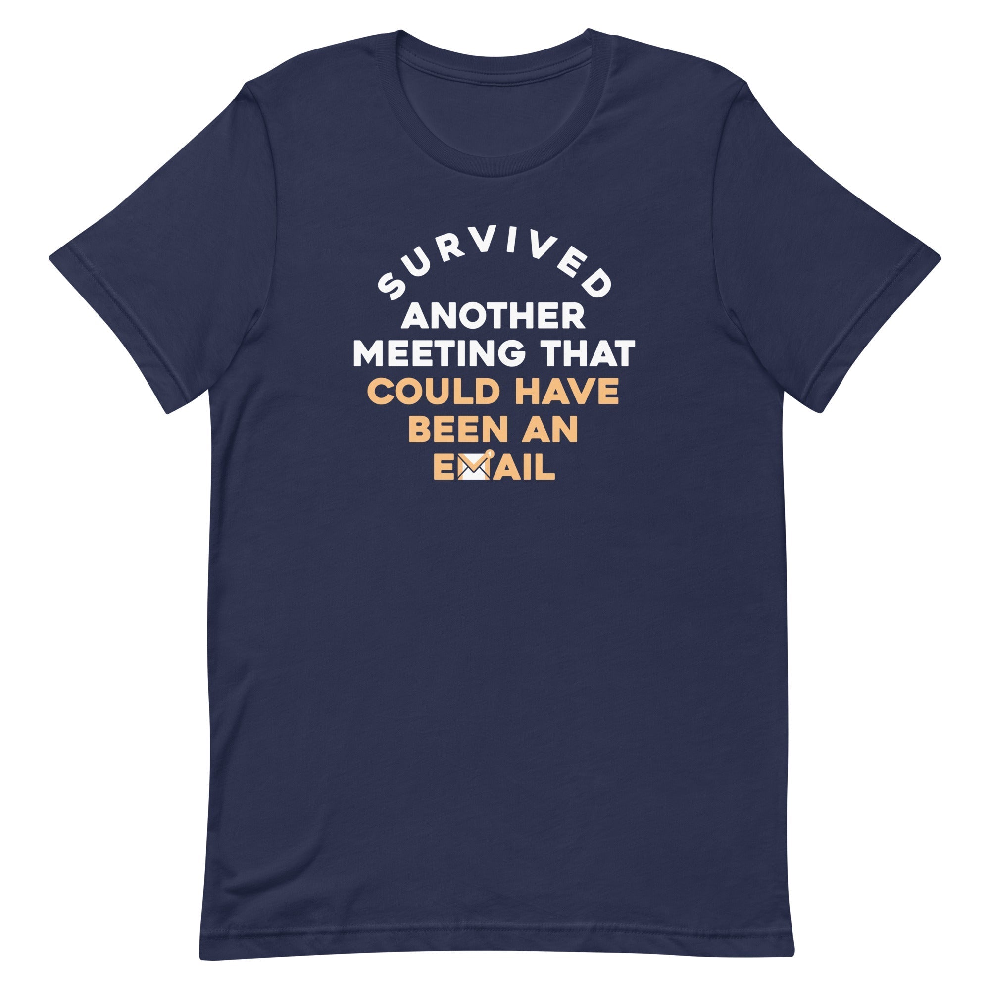 Survived Another Meeting Men's Signature - Adult & Kids T-Shirts, Sweatshirts & Hoodies apparel design preview 1