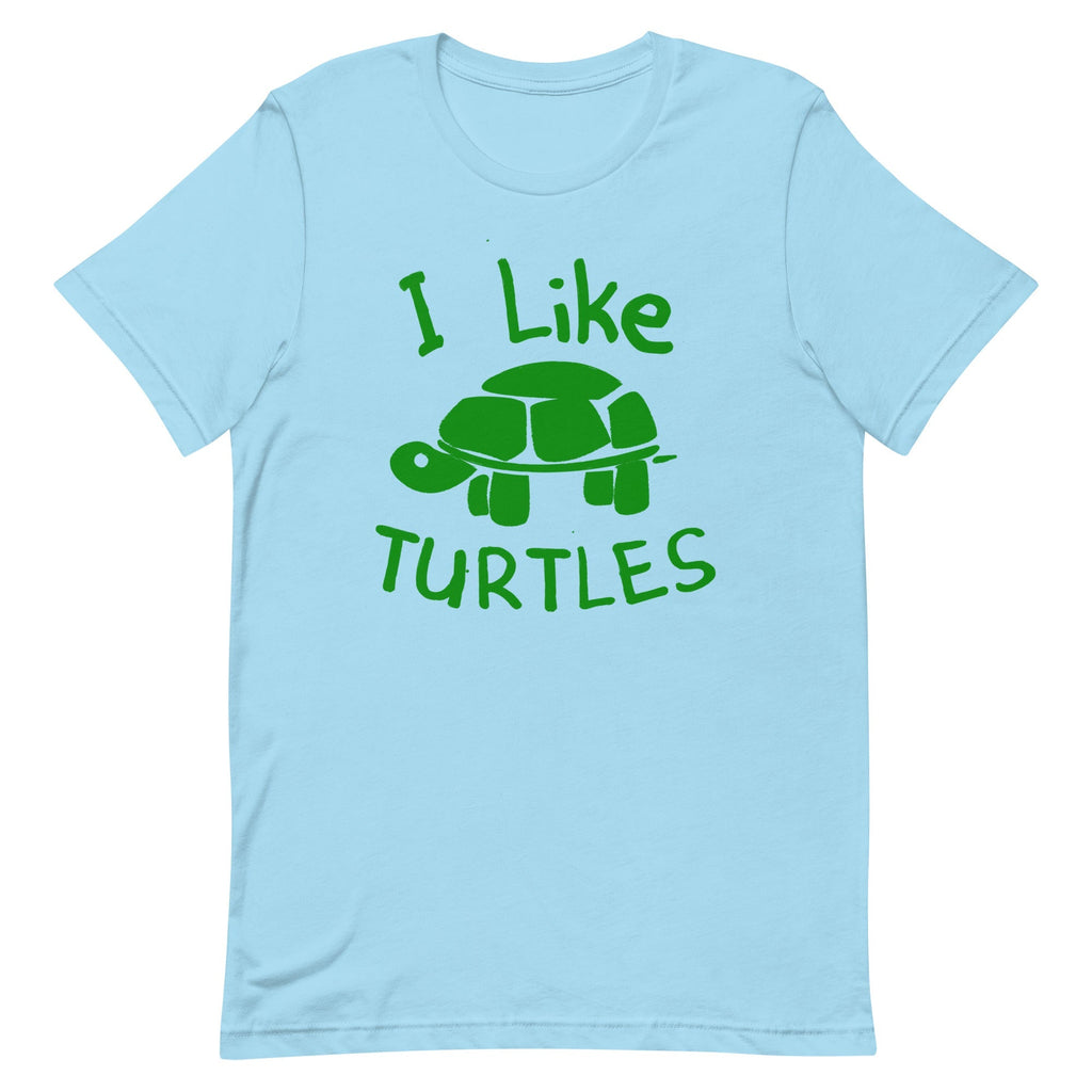 I Like Turtles Men's Signature - Adult & Kids T-Shirts, Sweatshirts & Hoodies apparel design preview 1