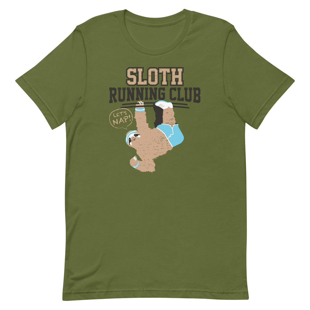 Sloth Running Club Men's Signature - Adult & Kids T-Shirts, Sweatshirts & Hoodies apparel design preview 1