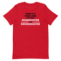 There Is A Fine Line Between Numerator And - Adult & Kids T-Shirts, Sweatshirts & Hoodies apparel design preview 1