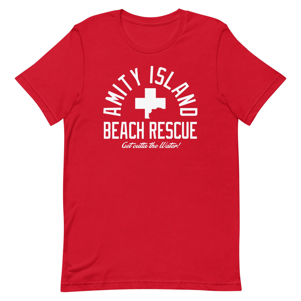 Amity Island Beach Rescue Men's Signature - Adult & Kids T-Shirts, Sweatshirts & Hoodies apparel design preview 1