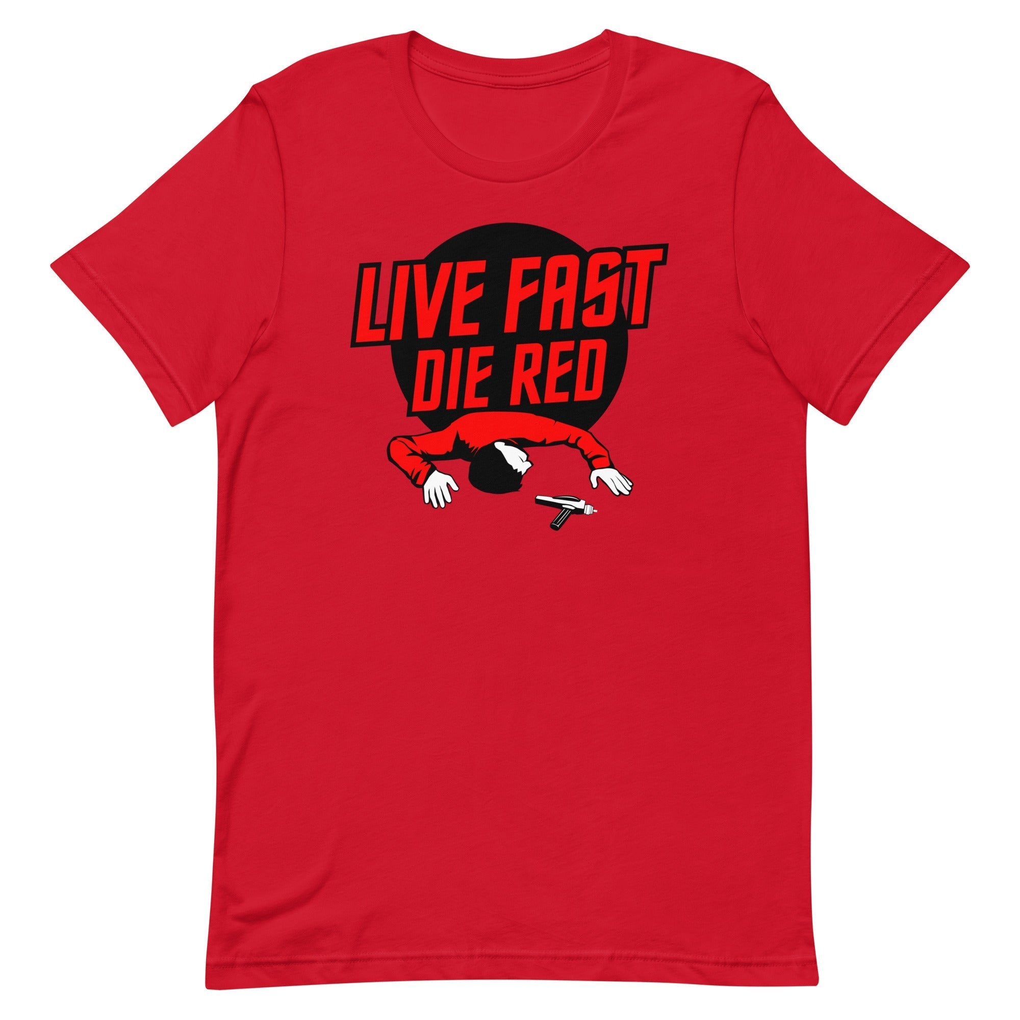 Live Fast Die Red Men's Signature - Adult & Kids T-Shirts, Sweatshirts & Hoodies apparel design preview 1