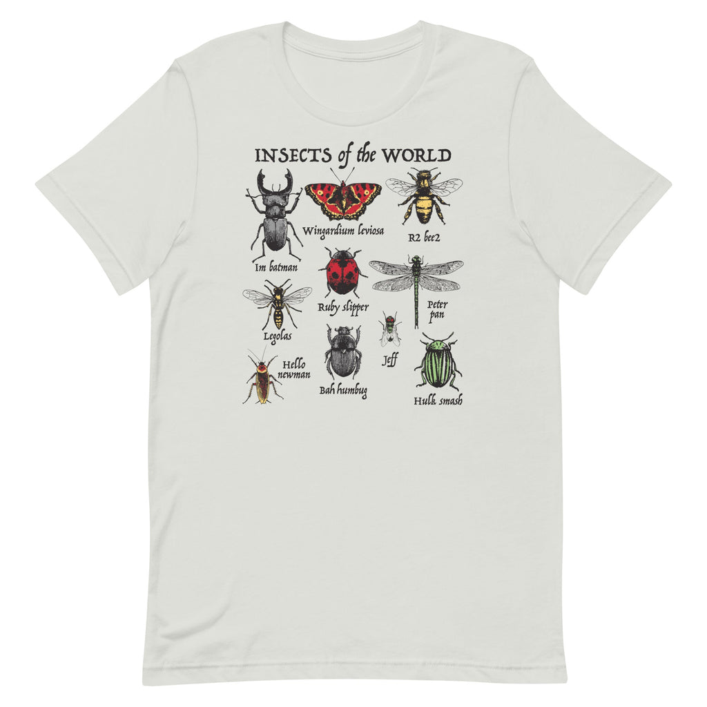 Insects Of The World Men's Signature - Adult & Kids T-Shirts, Sweatshirts & Hoodies apparel design preview 1