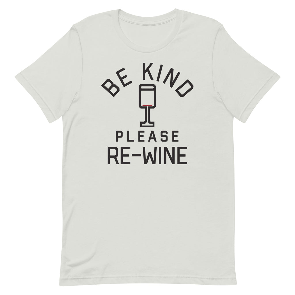 Be Kind, Please Re-Wine Men's Signature - Adult & Kids T-Shirts, Sweatshirts & Hoodies apparel design preview 1