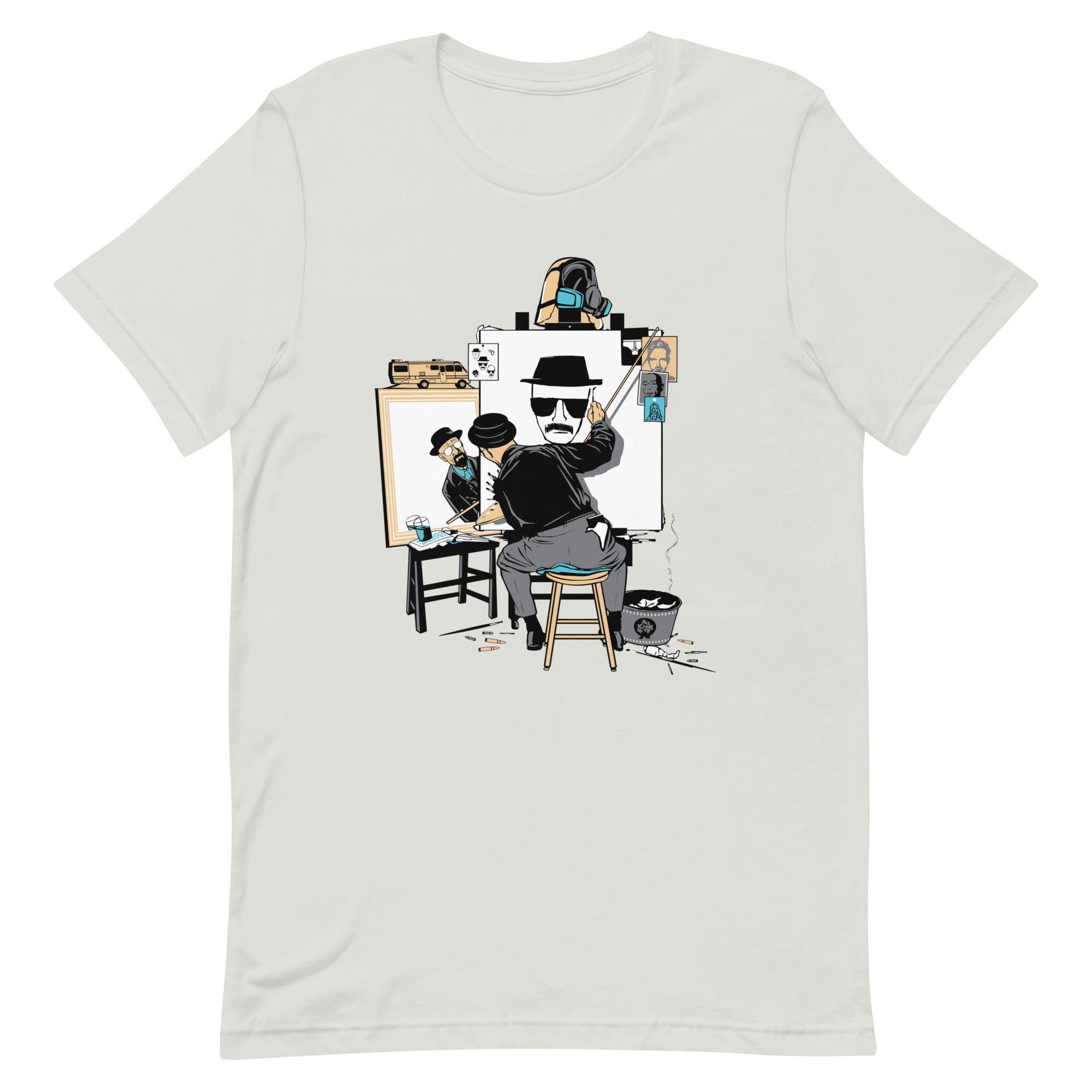 Heisenberg Self Portrait Men's Signature - Adult & Kids T-Shirts, Sweatshirts & Hoodies apparel design preview 1