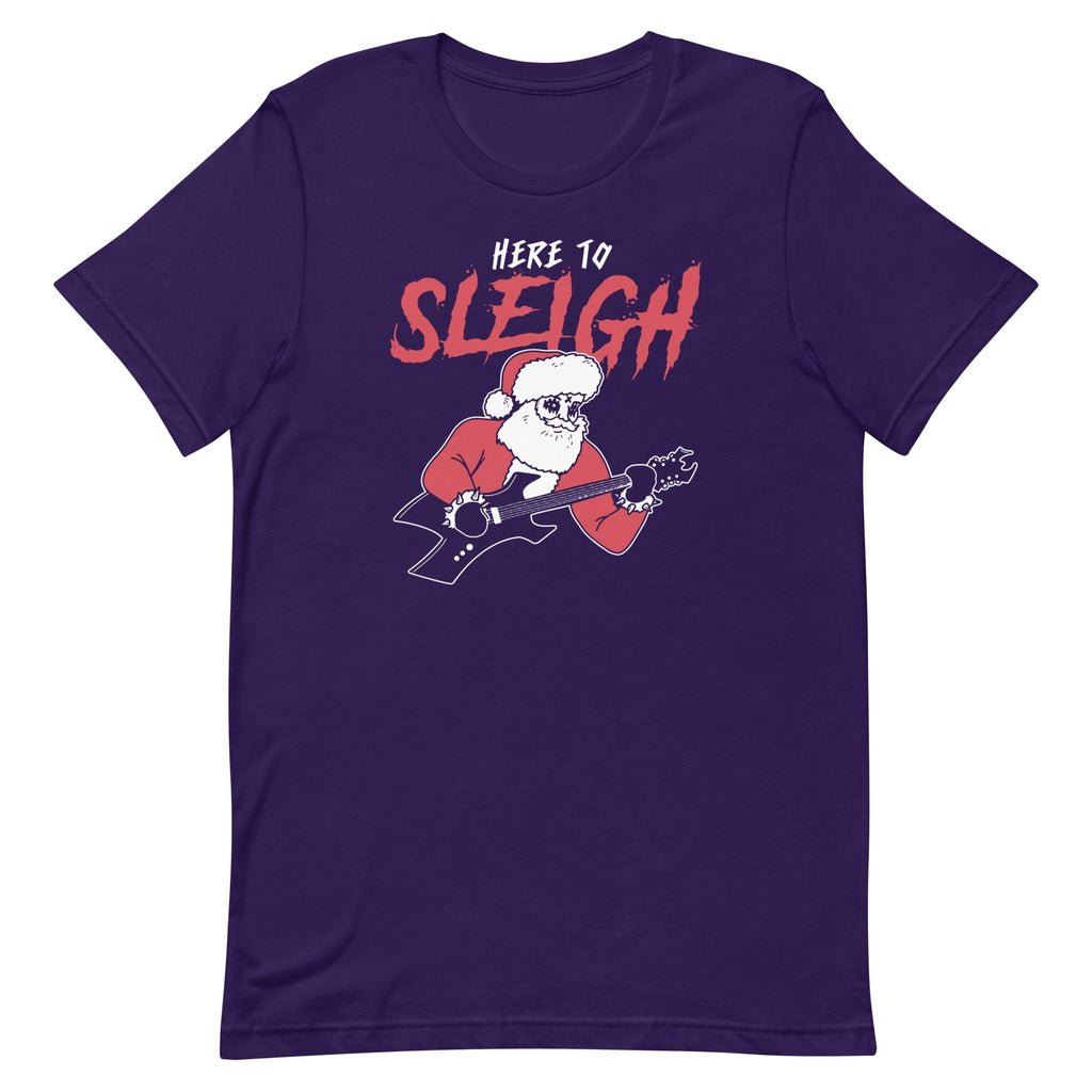 Here to Sleigh Men's Signature - Adult & Kids T-Shirts, Sweatshirts & Hoodies apparel design preview 1
