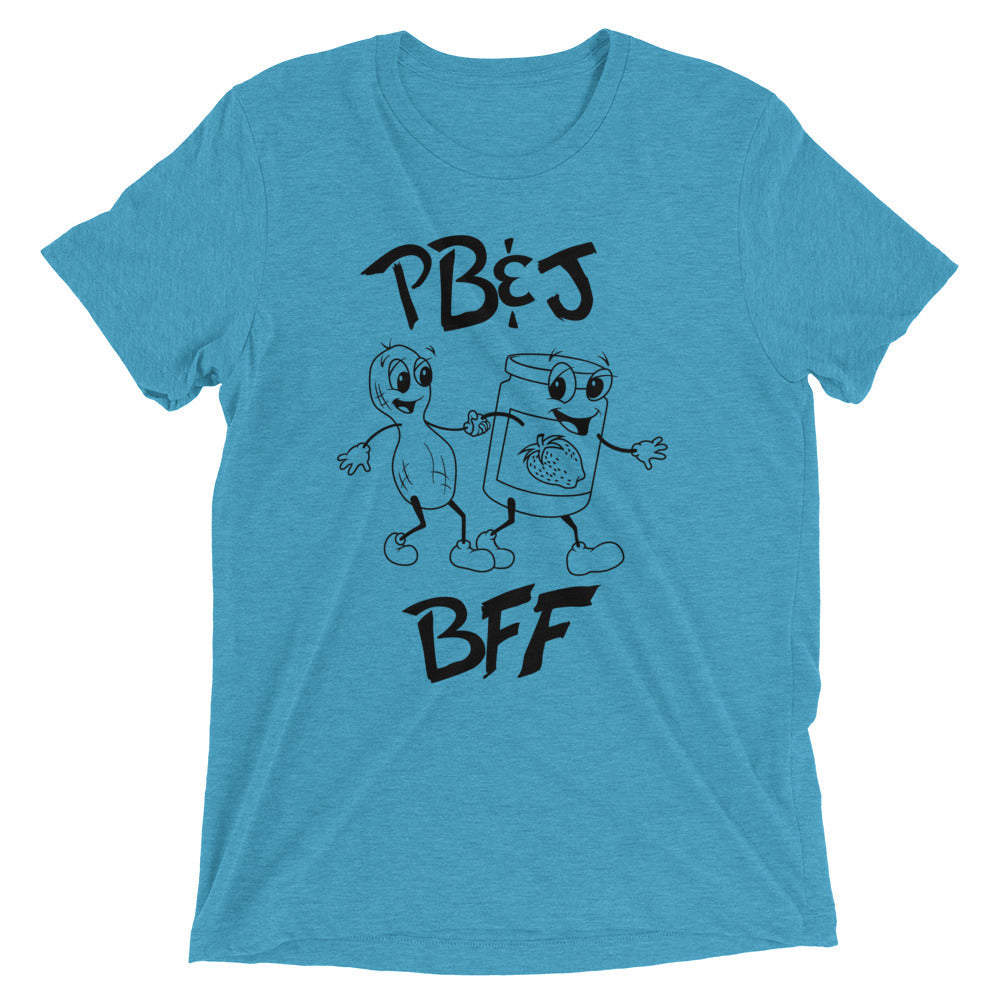 Peanut Butter And Jelly BFF Men's Tri-Blend - Adult & Kids T-Shirts, Sweatshirts & Hoodies apparel design preview 1