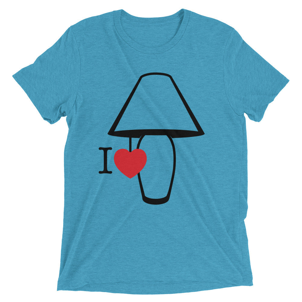 I Love Lamp Men's Tri-Blend - Adult & Kids T-Shirts, Sweatshirts & Hoodies apparel design preview 1