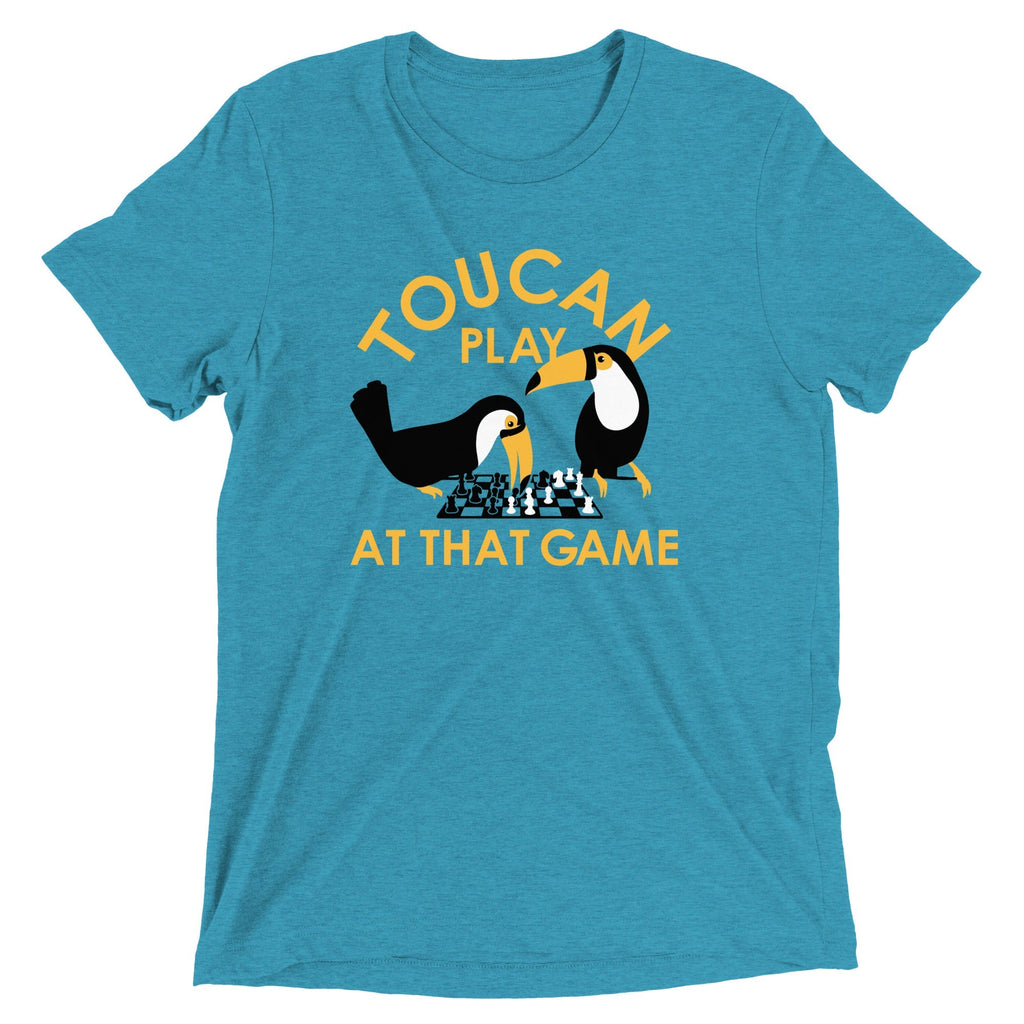 Toucan Play At That Game Men's Tri-Blend - Adult & Kids T-Shirts, Sweatshirts & Hoodies apparel design preview 1