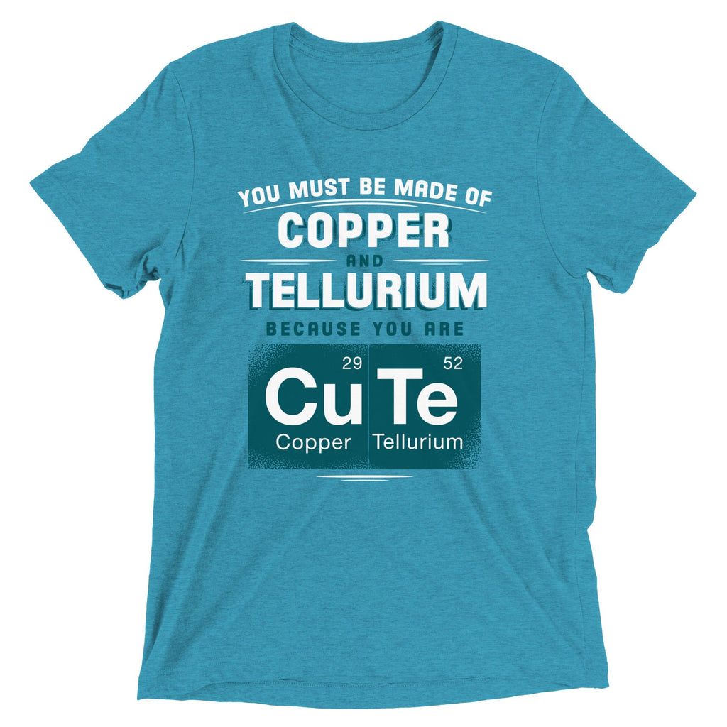 You Are CuTe Men's Tri-Blend - Adult & Kids T-Shirts, Sweatshirts & Hoodies apparel design preview 1