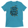 Candy Corn Doesn't Like You Either Men's Tri-Blend - Adult & Kids T-Shirts, Sweatshirts & Hoodies apparel design preview 1