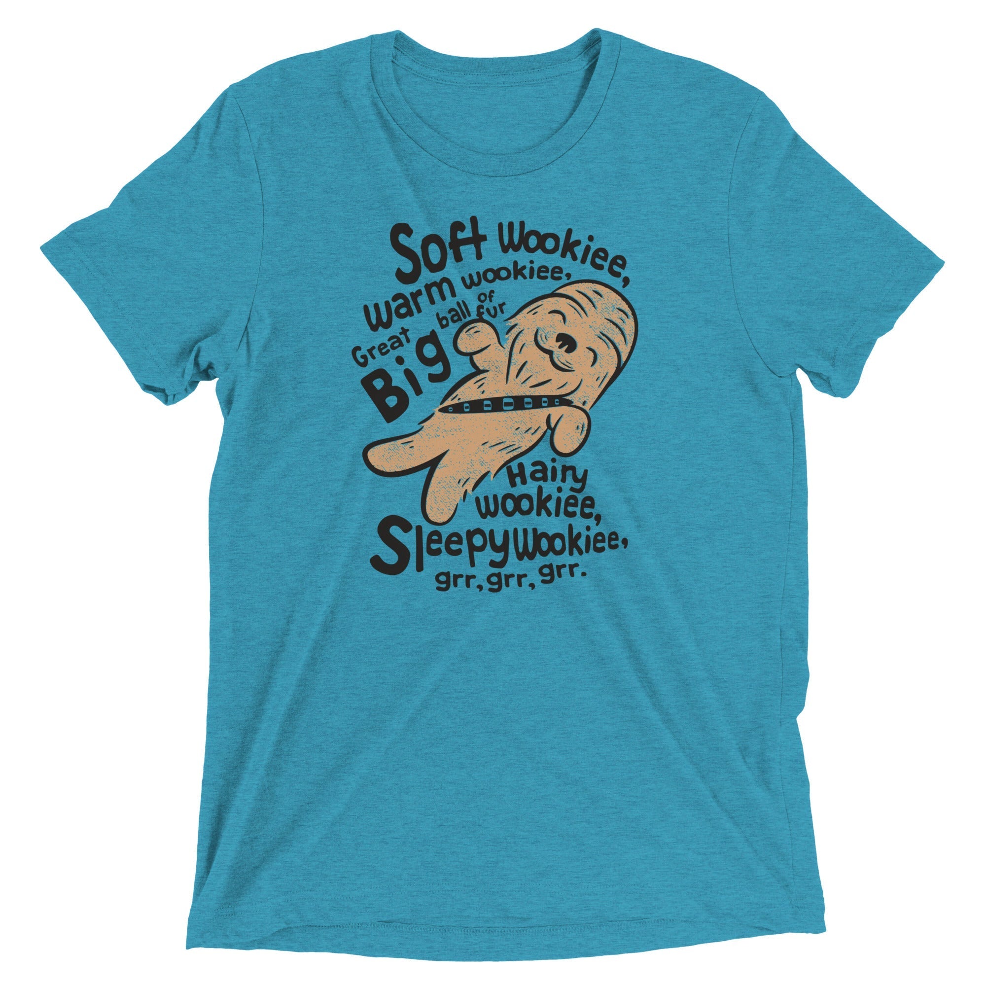 Soft Wookiee, Warm Men's Tri-Blend - Adult & Kids T-Shirts, Sweatshirts & Hoodies apparel design preview 1