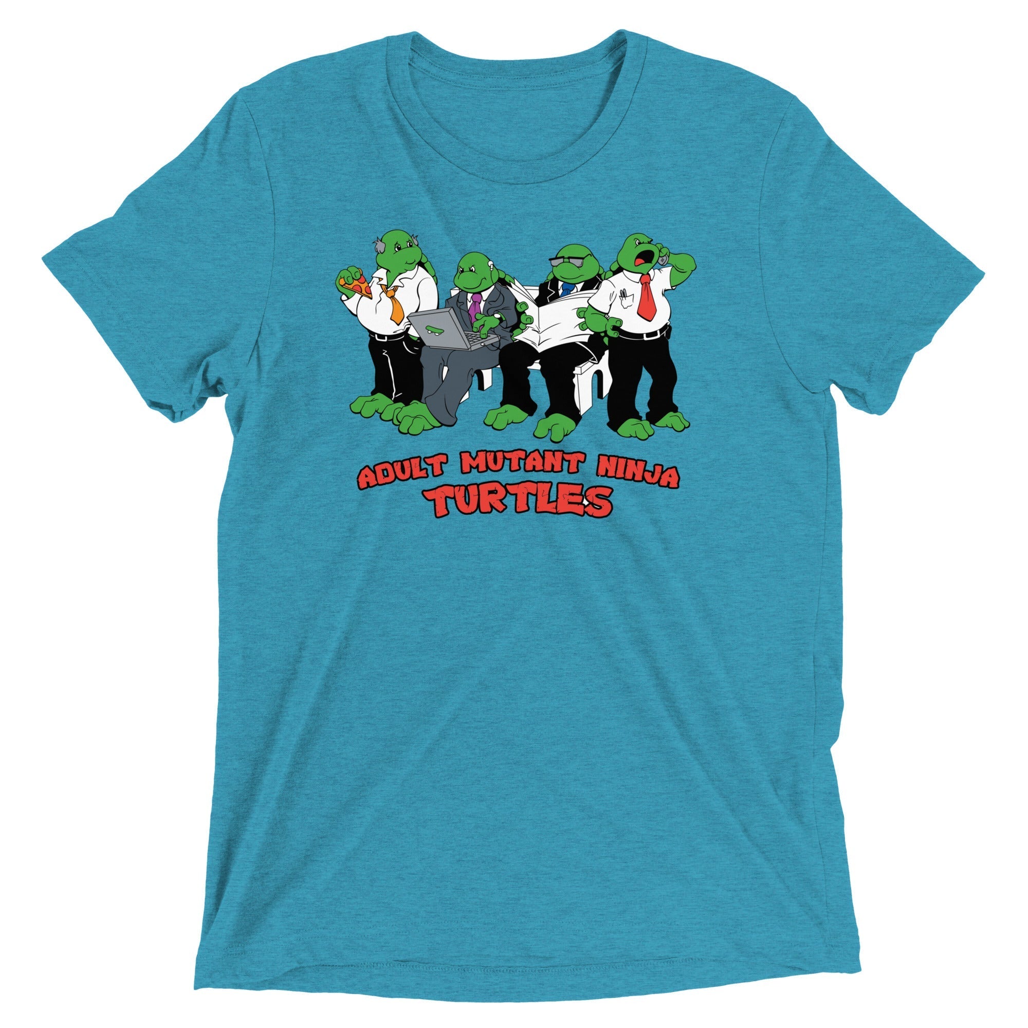 Adult Mutant Ninja Turtles Men's Tri-Blend - Adult & Kids T-Shirts, Sweatshirts & Hoodies apparel design preview 1