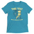 This Test Was A Piece Of Cake Men's Tri-Blend - Adult & Kids T-Shirts, Sweatshirts & Hoodies apparel design preview 1