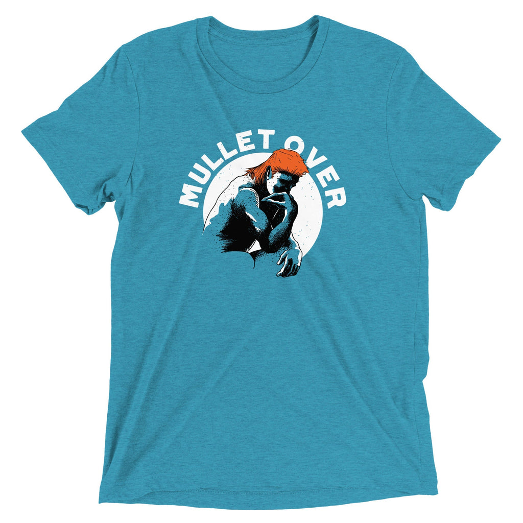 Mullet Over Men's Tri-Blend - Adult & Kids T-Shirts, Sweatshirts & Hoodies apparel design preview 1