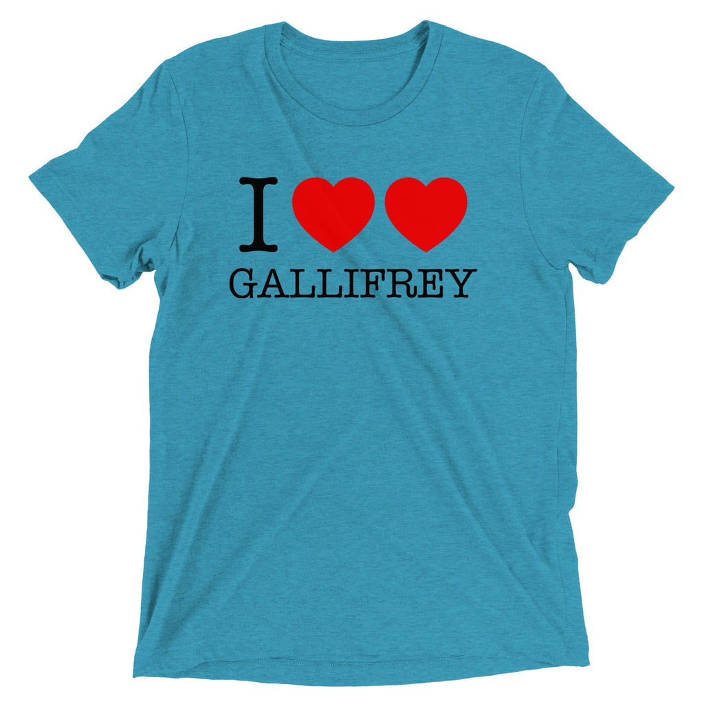 I Heart Gallifrey Men's Tri-Blend - Adult & Kids T-Shirts, Sweatshirts & Hoodies apparel design preview 1