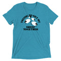 Trying To Get My Sheep Together Men's Tri-Blend - Adult & Kids T-Shirts, Sweatshirts & Hoodies apparel design preview 1