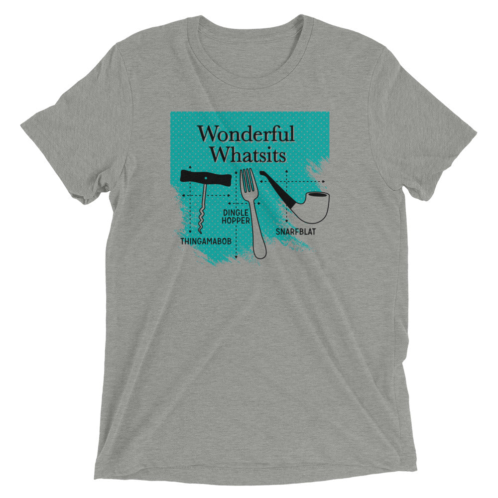 Wonderful Whatsits Men's Tri-Blend - Adult & Kids T-Shirts, Sweatshirts & Hoodies apparel design preview 1